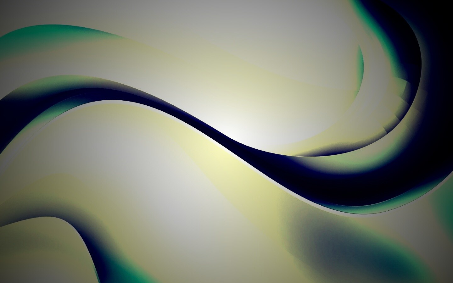 Волнистая графическая абстракция обои