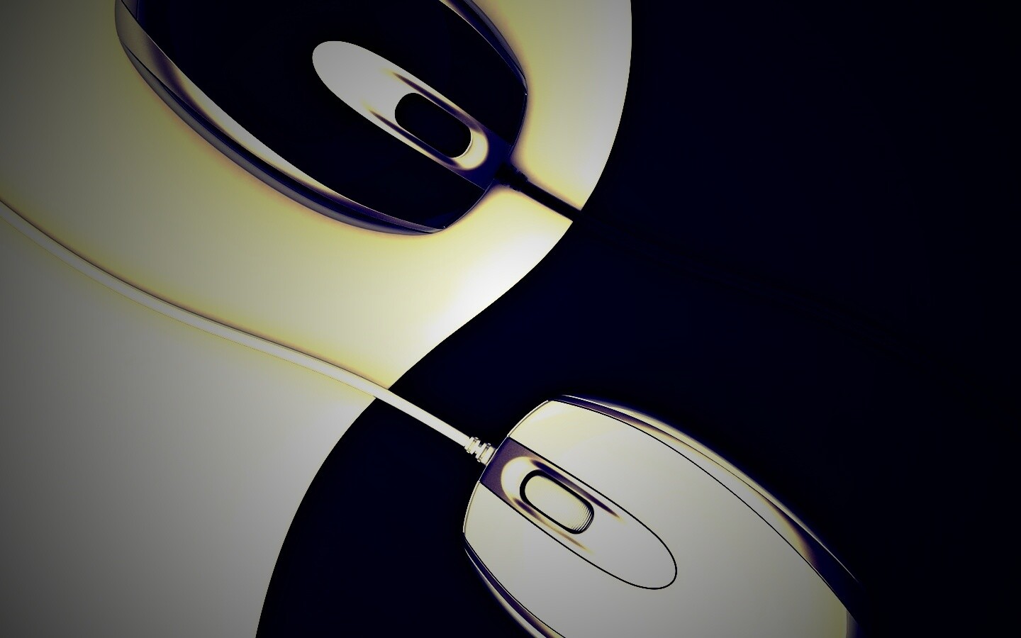 Инь Янь мышки обои