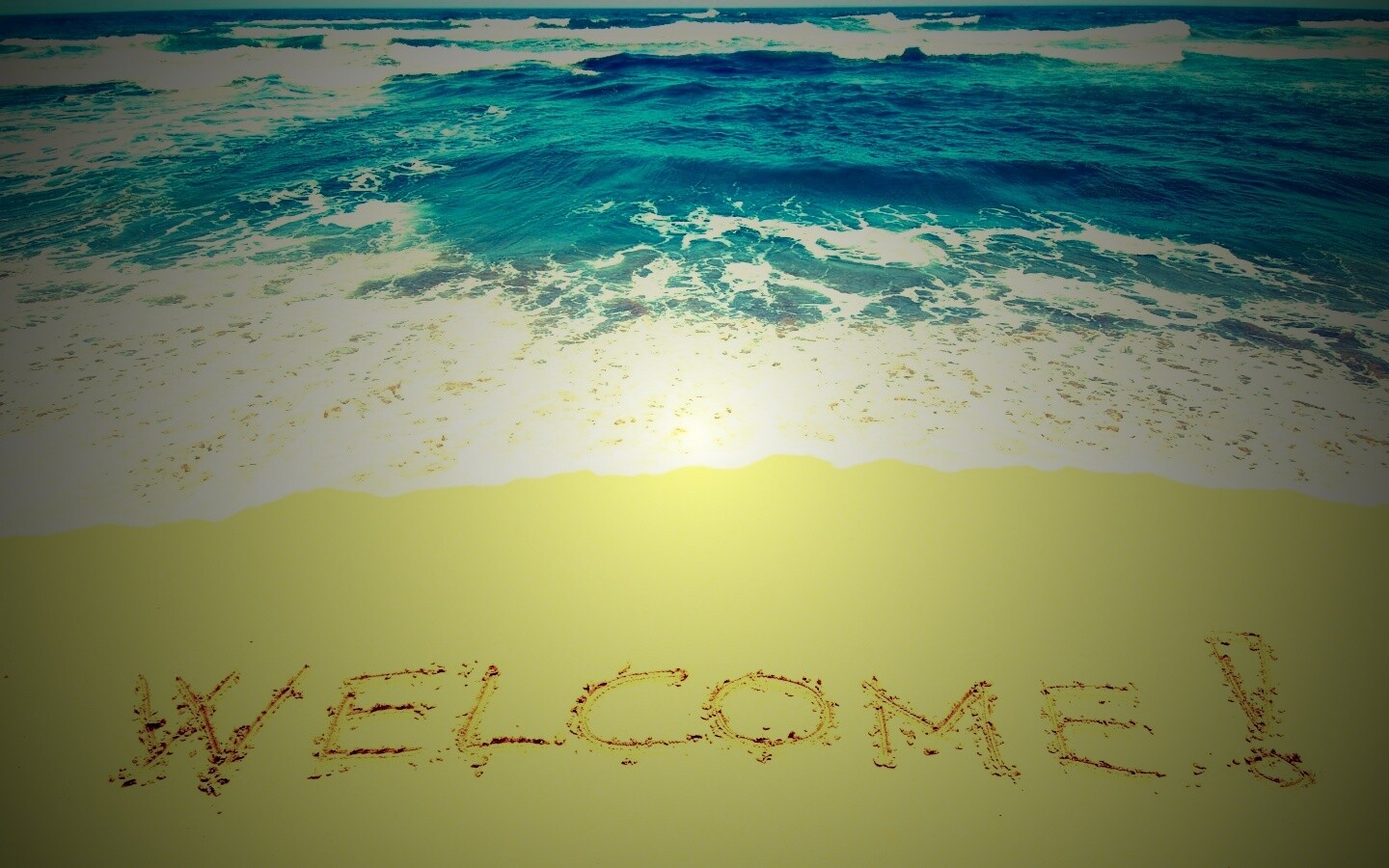 Добро пожаловать! обои