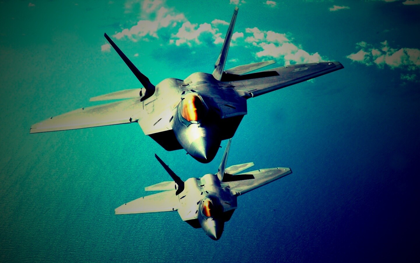 Истребители в небе обои