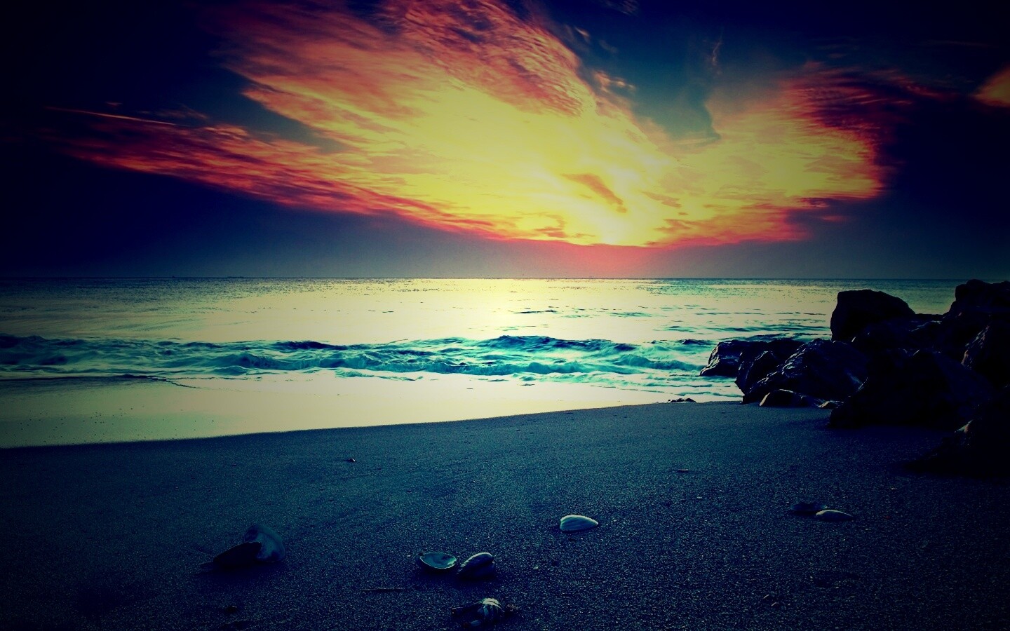 Красивый пляж обои