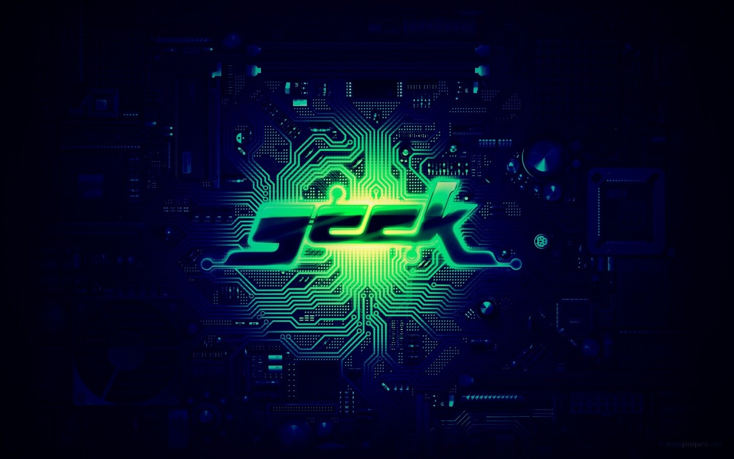 Печатная плата Geek обои