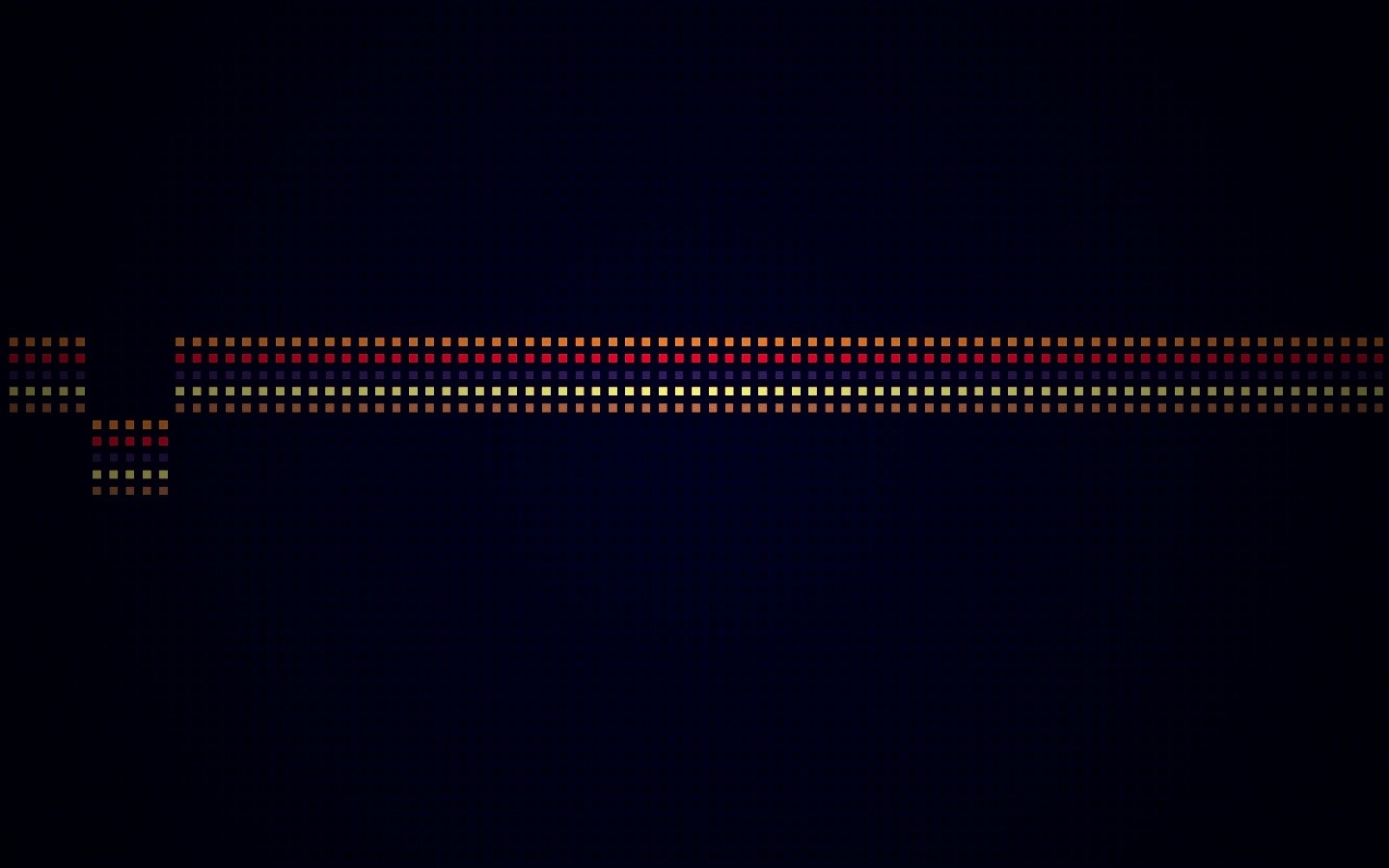 Пиксельная радуга обои