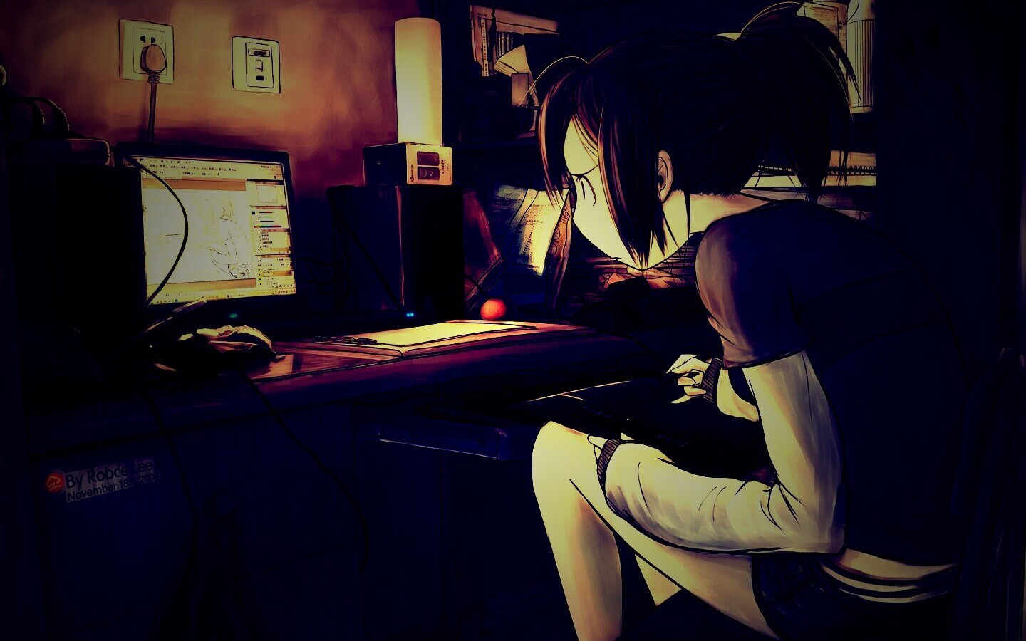 Как нарисовать самого себя обои