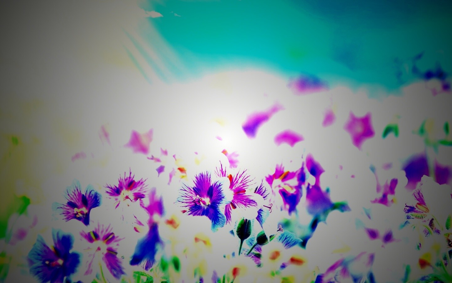 Цветочки обои