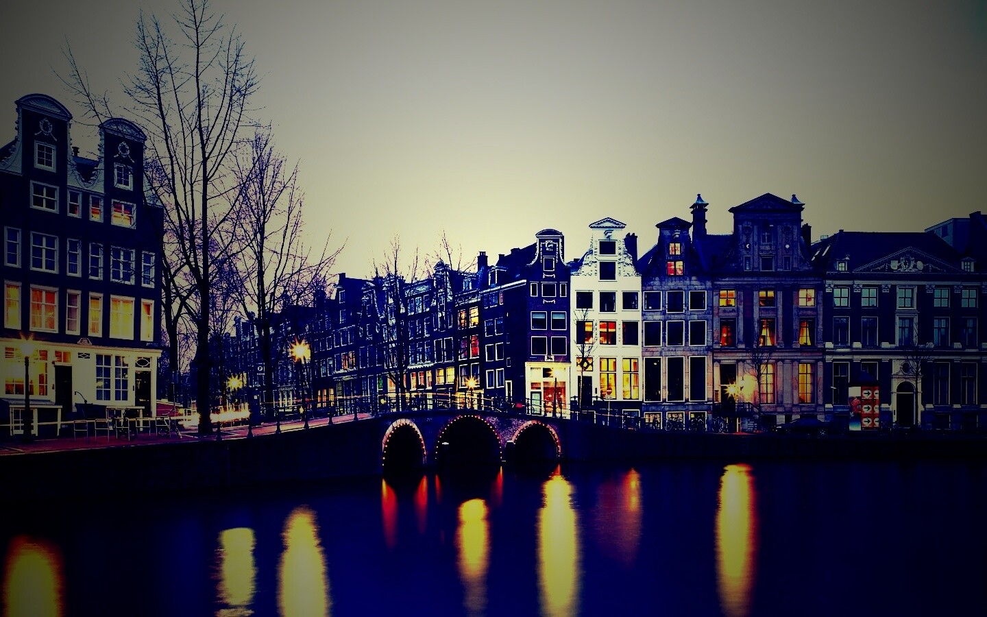 Европейский городок обои