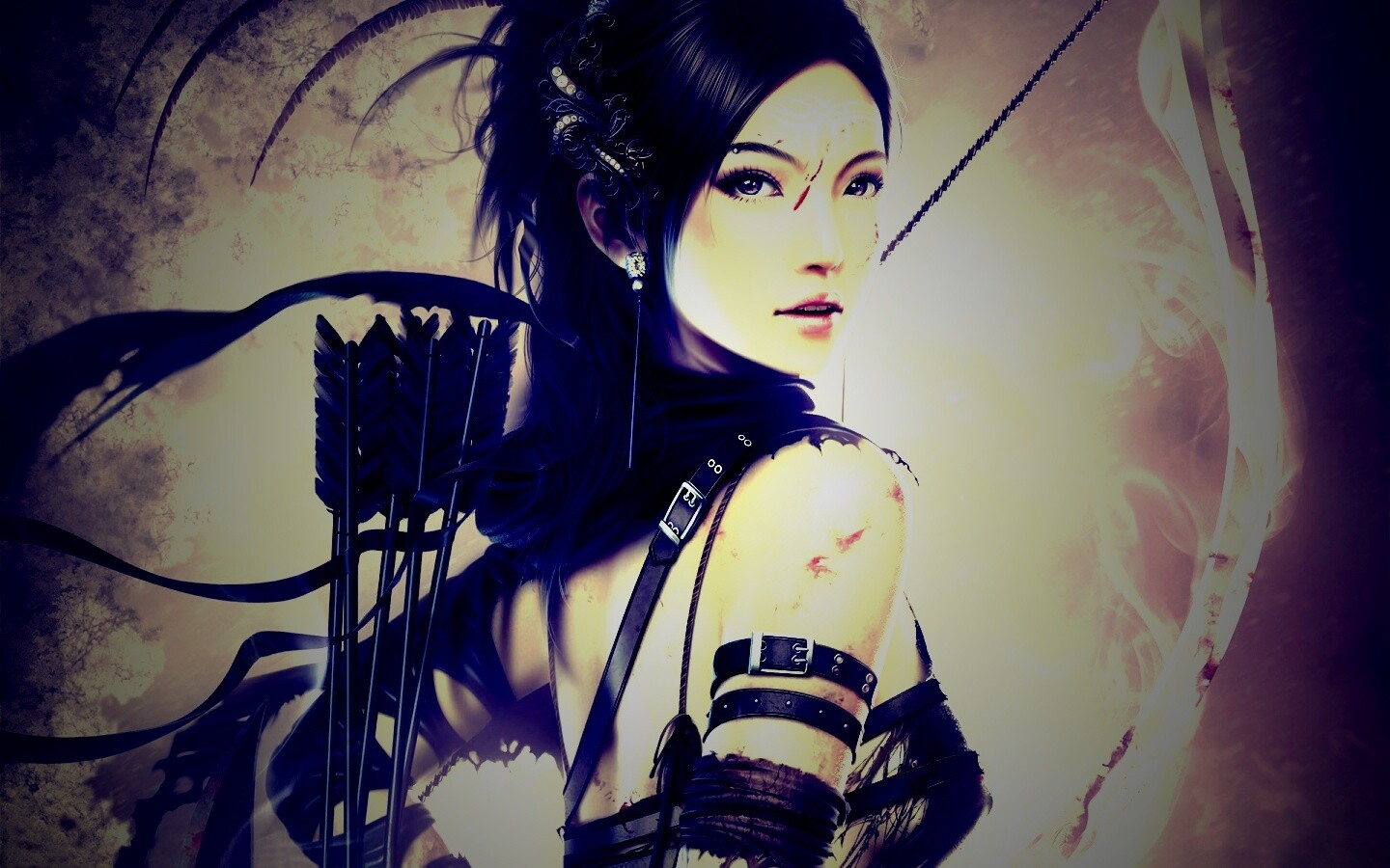 Лучница обои