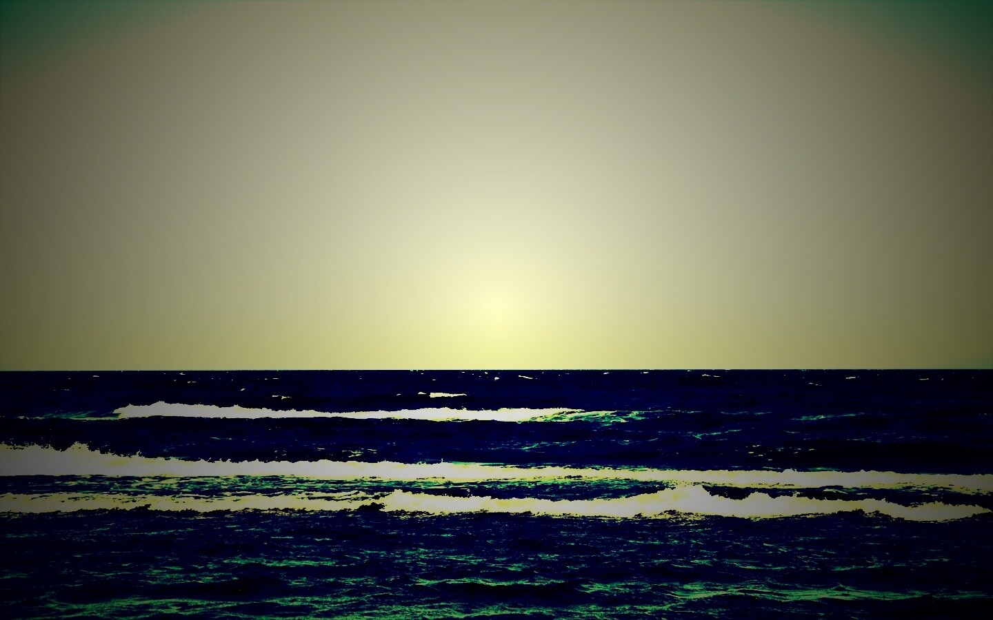 Морская линия обои