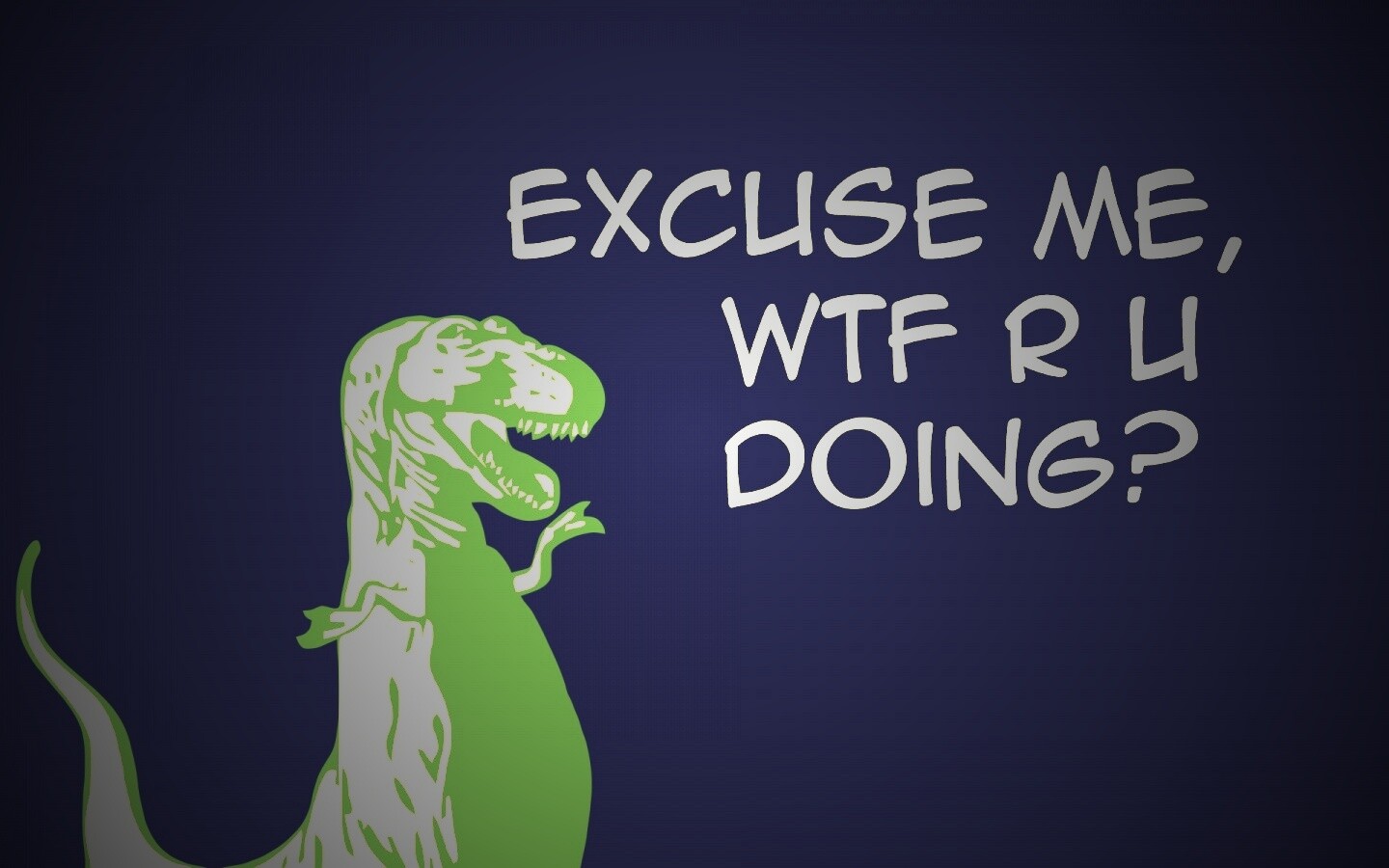 Excuse me, wtf are you doing? обои