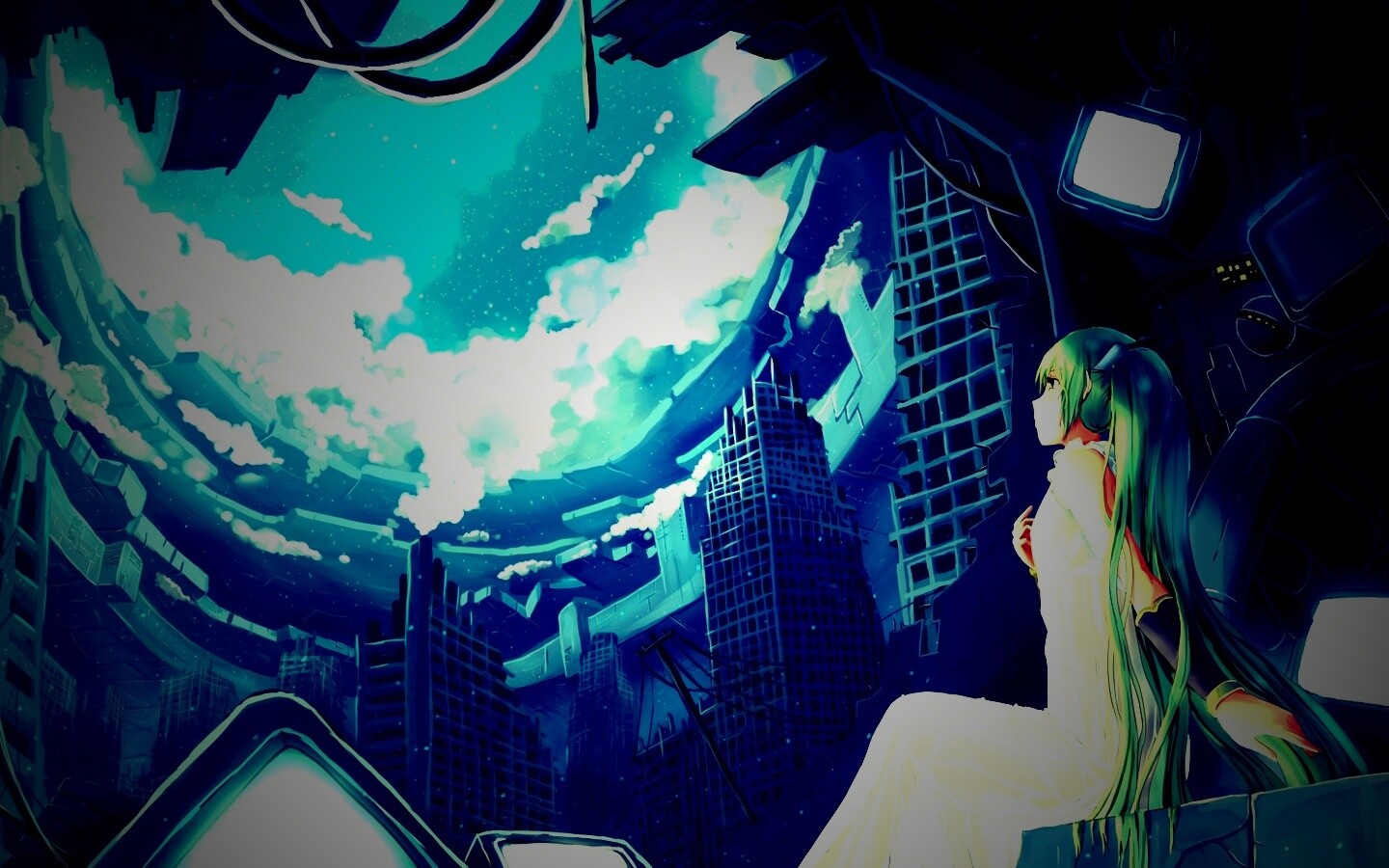 Вокалоид Hatsune Miku обои