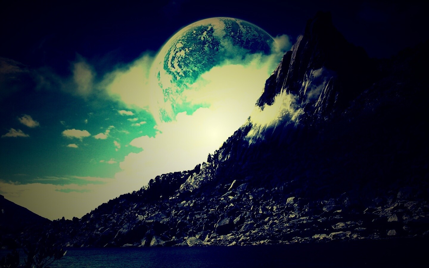 Далекие горы обои