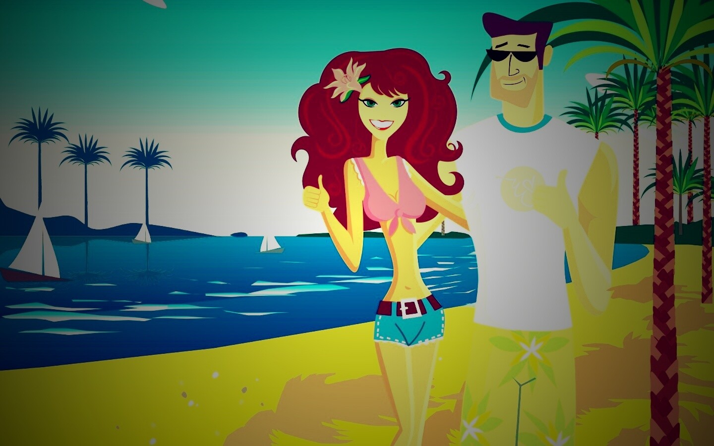 Отпуск на позитиве обои