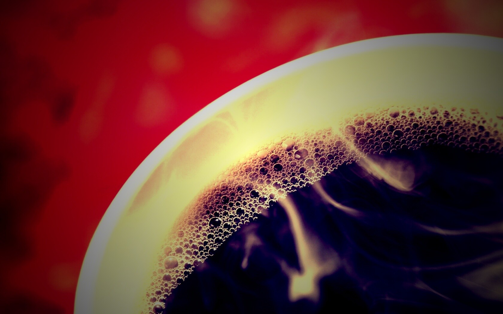 Горячее кофе обои