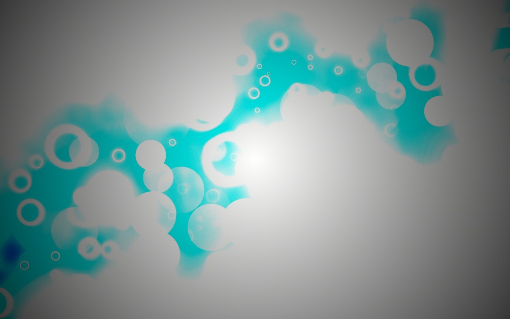 Белые круги и блики обои