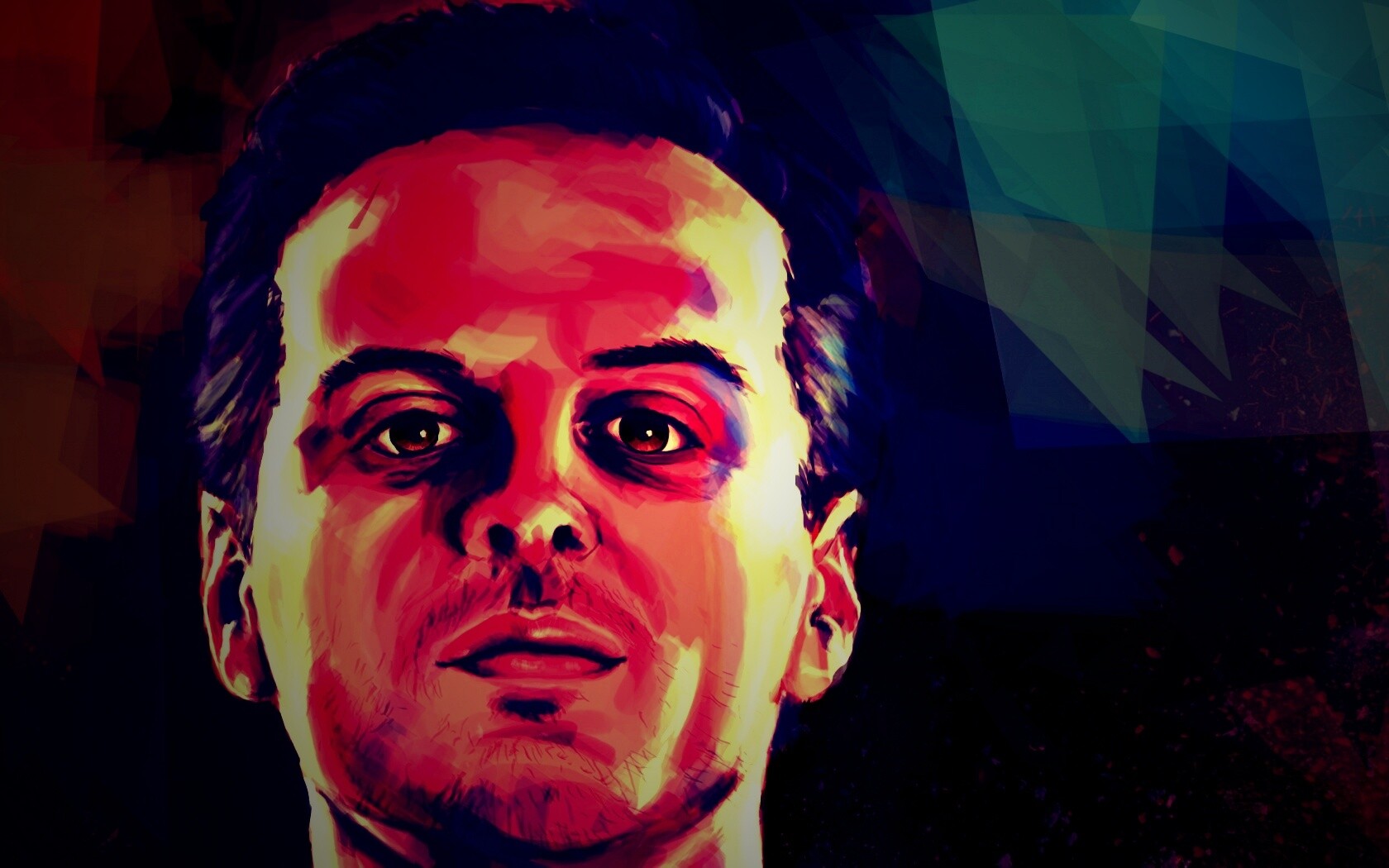 Портрет Джима Мориарти обои