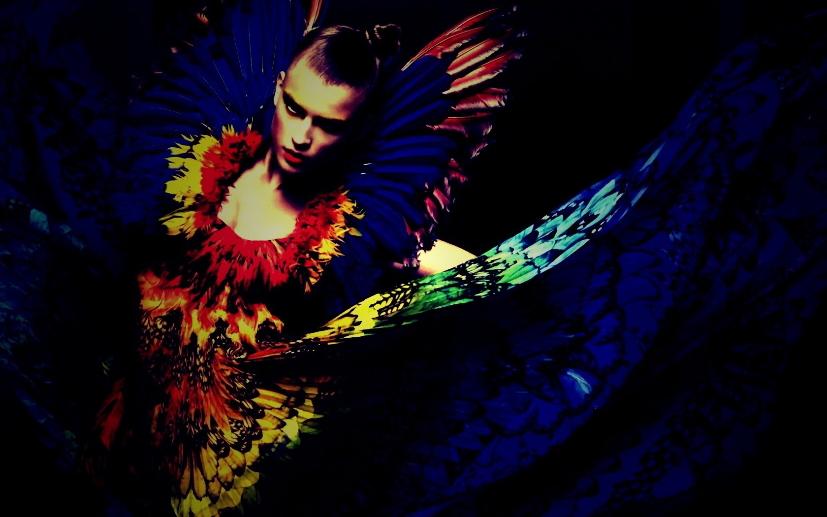 Костюм жар птицы обои