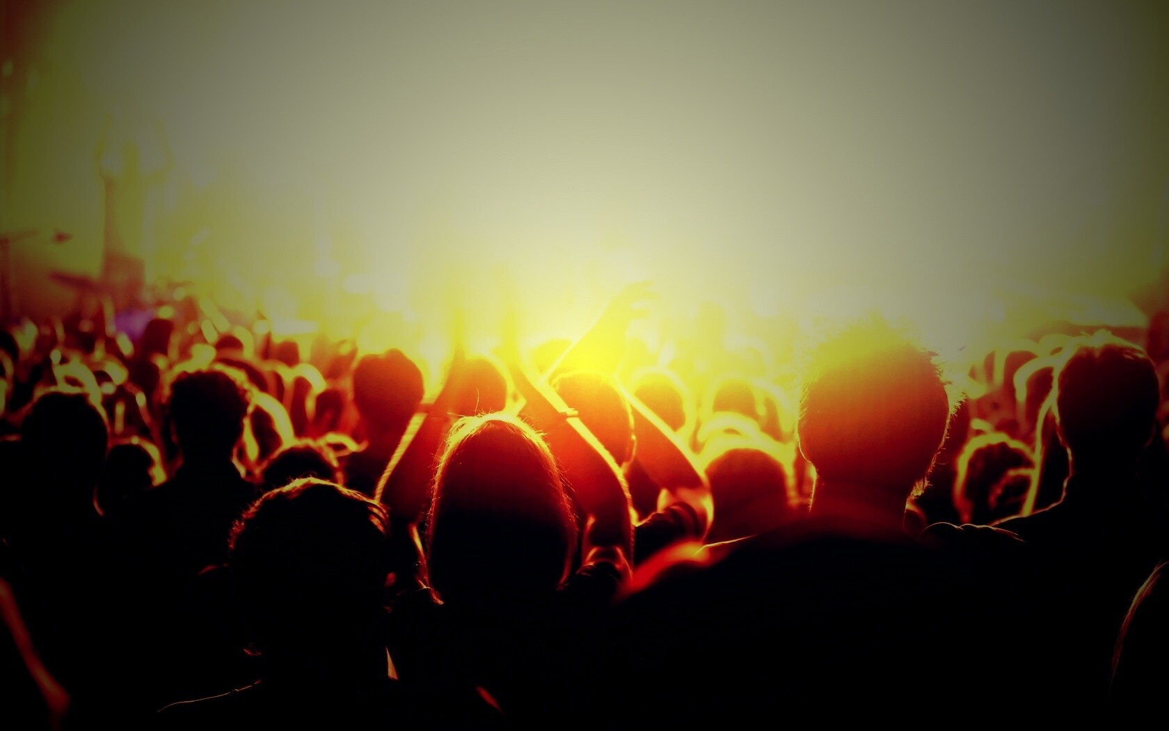 Люди на концерте обои
