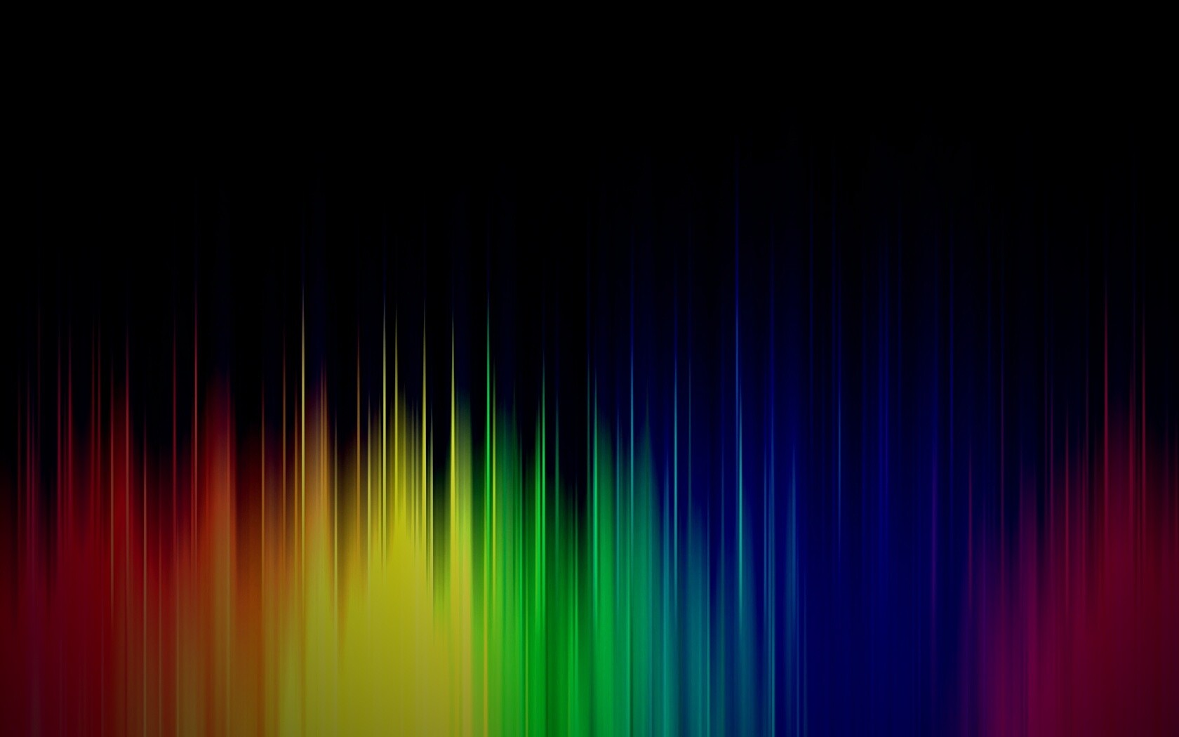 Радужный градиент из полос обои