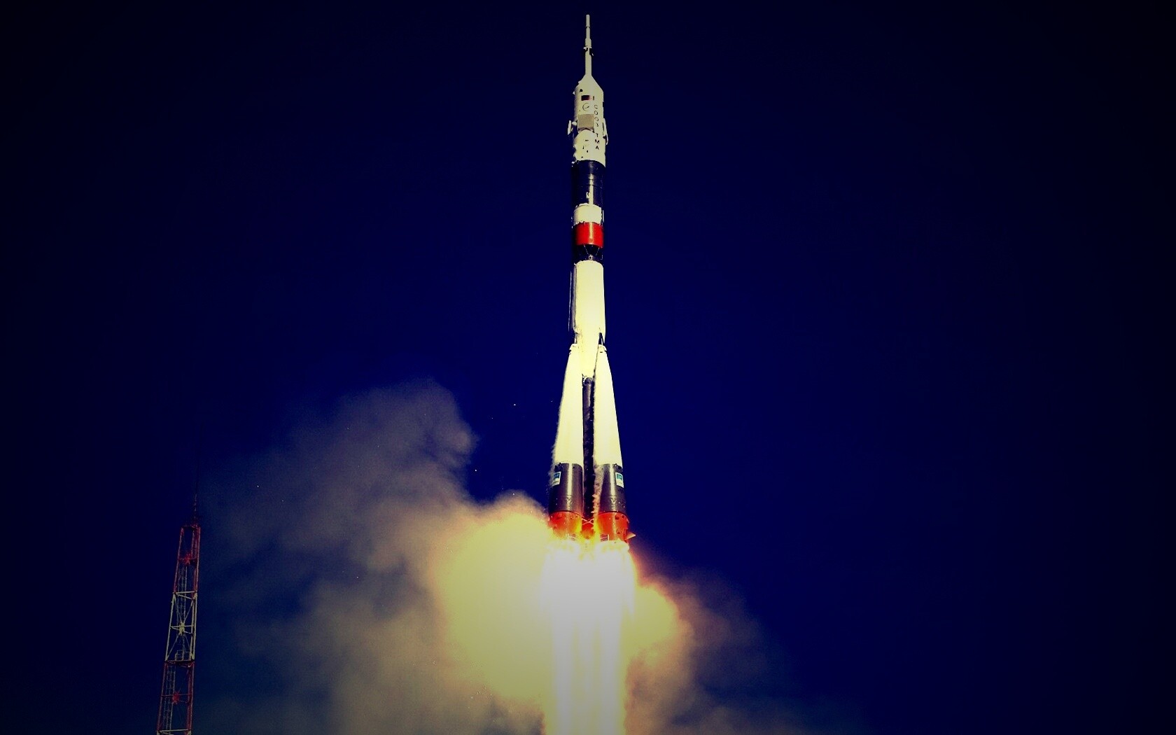 Запуск ракеты обои