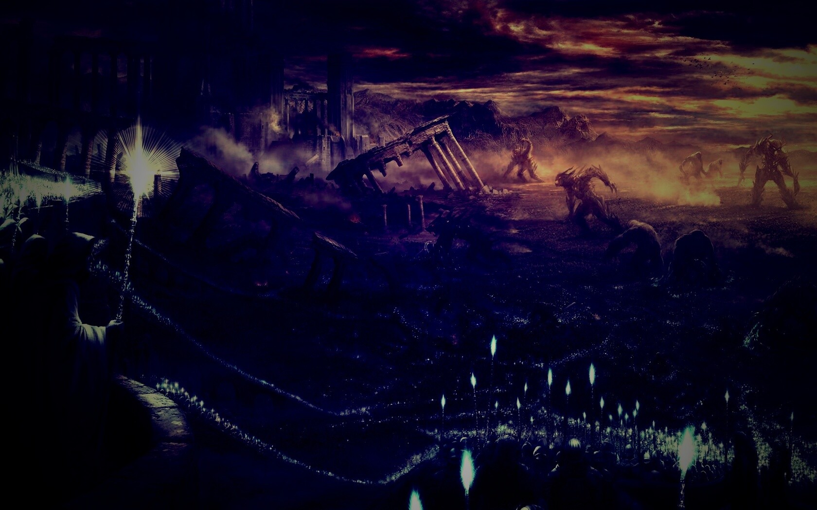 Добро против зла обои