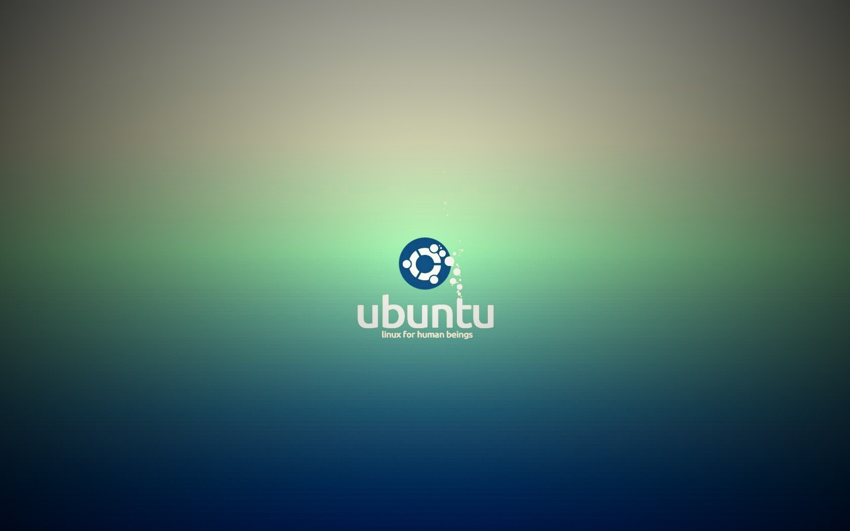 Логотип Ubuntu обои