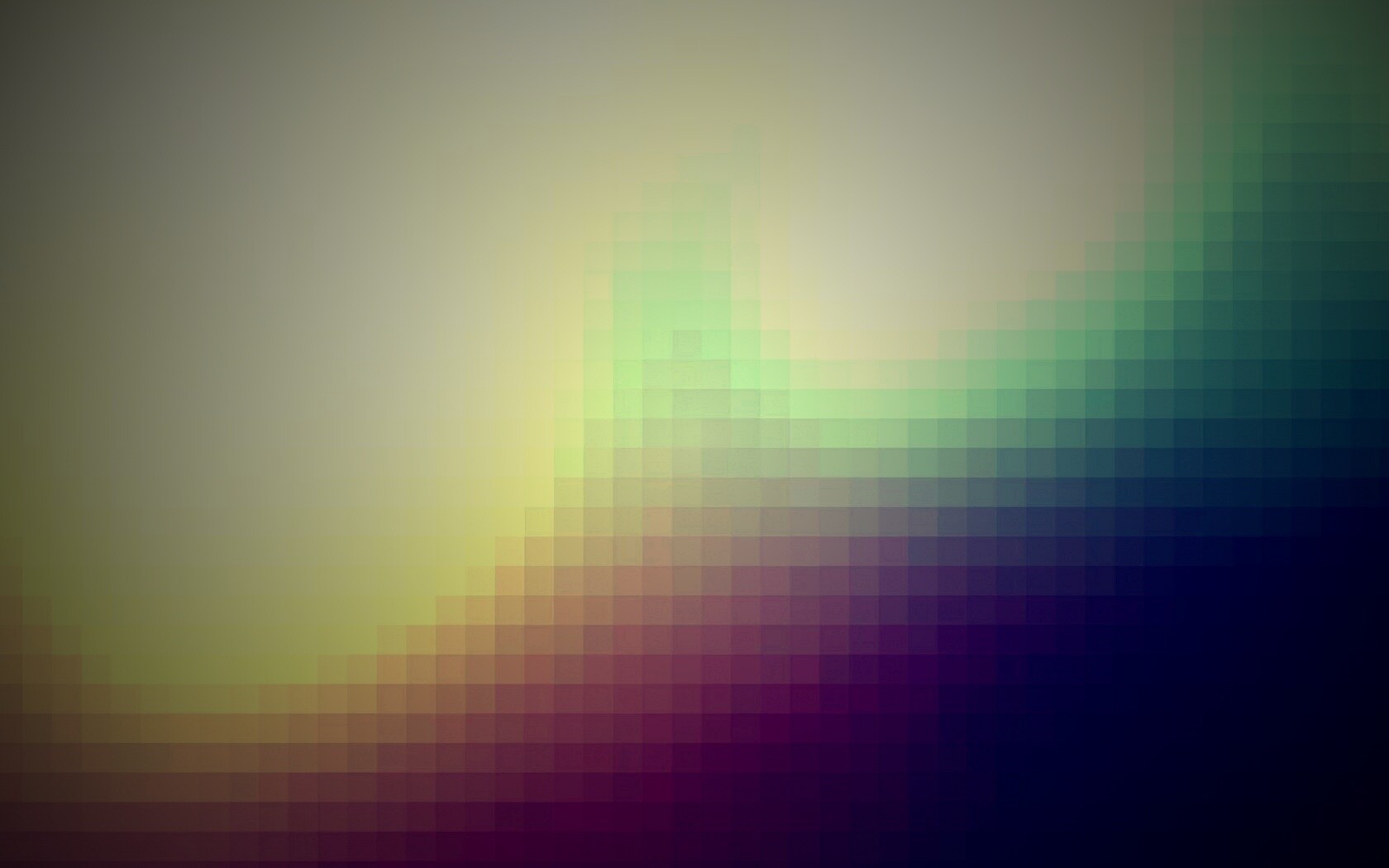 Сквозь мтуное сегментное стекло обои