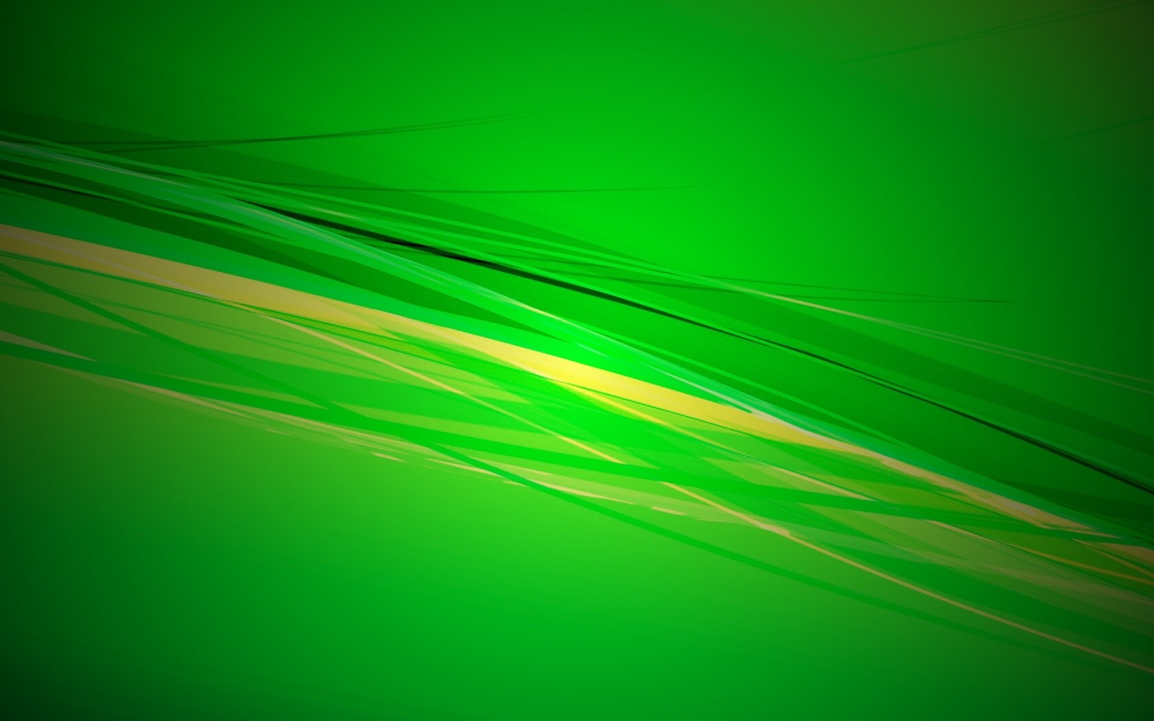 Переплетение зеленых полос обои