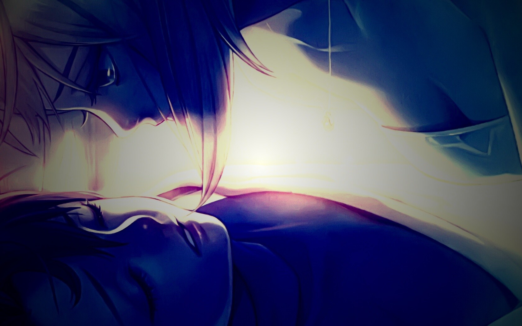 За секунду до поцелуя обои