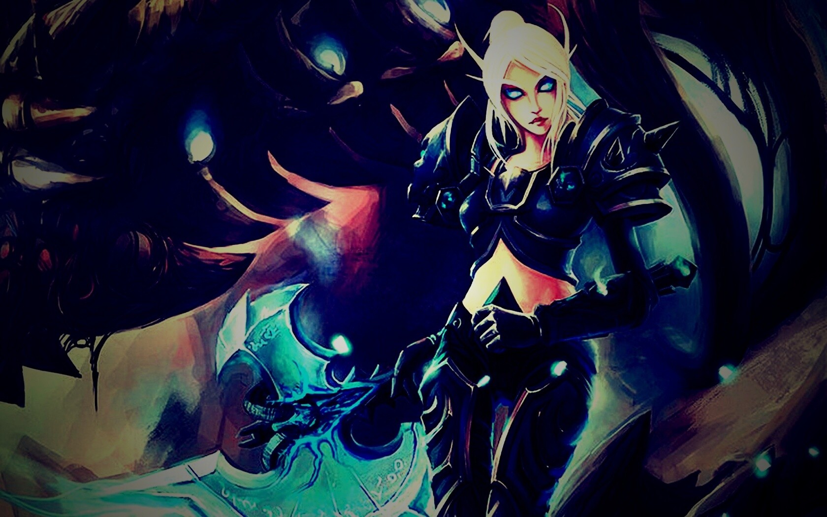 Героиня MMORPG обои