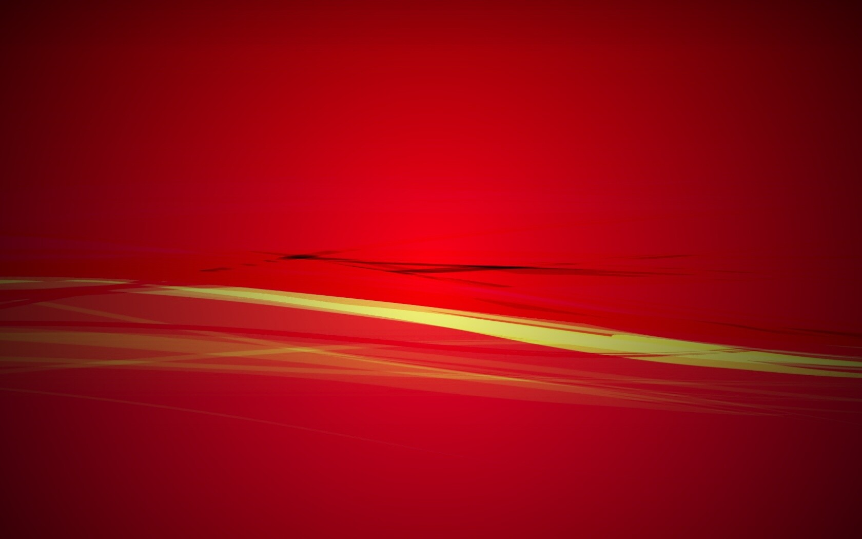 Красные векторные волны обои