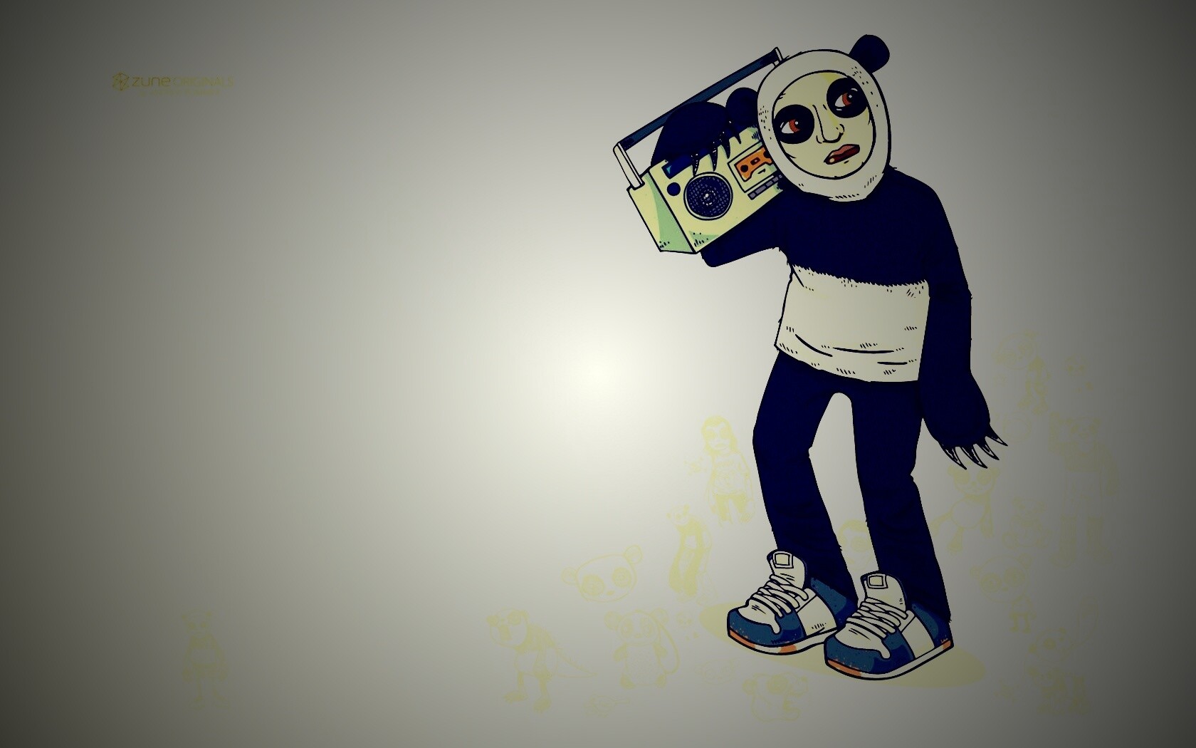 Панда - ньюэйдж обои