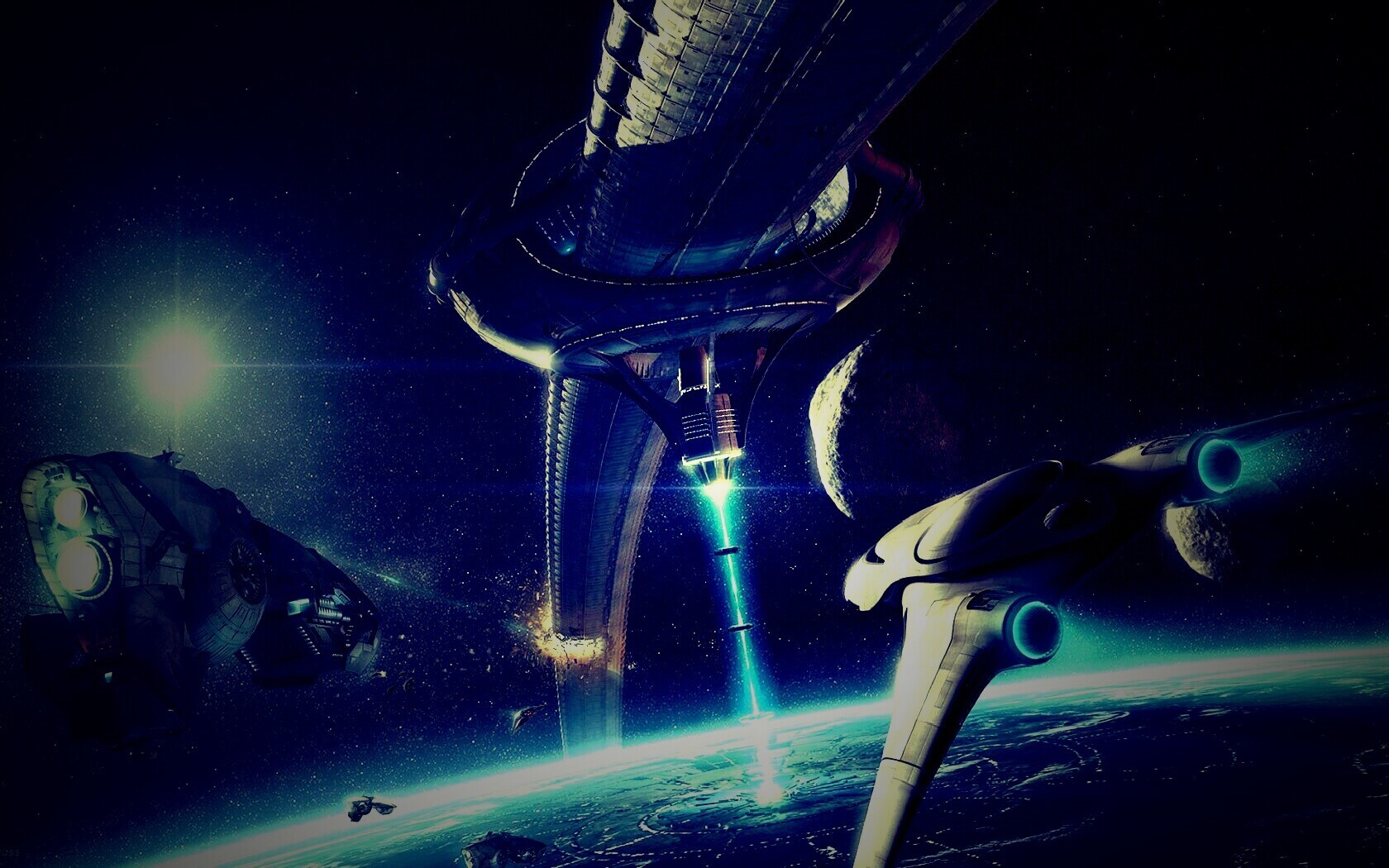 На орбите обои