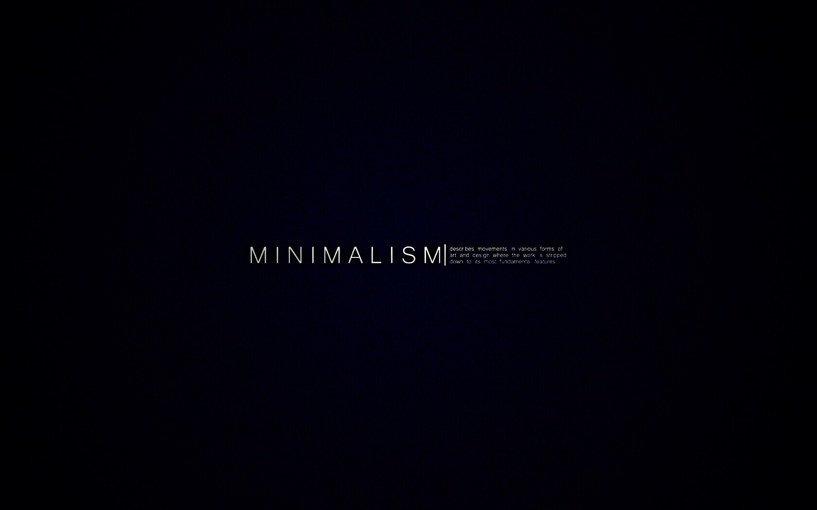 Минимализм обои