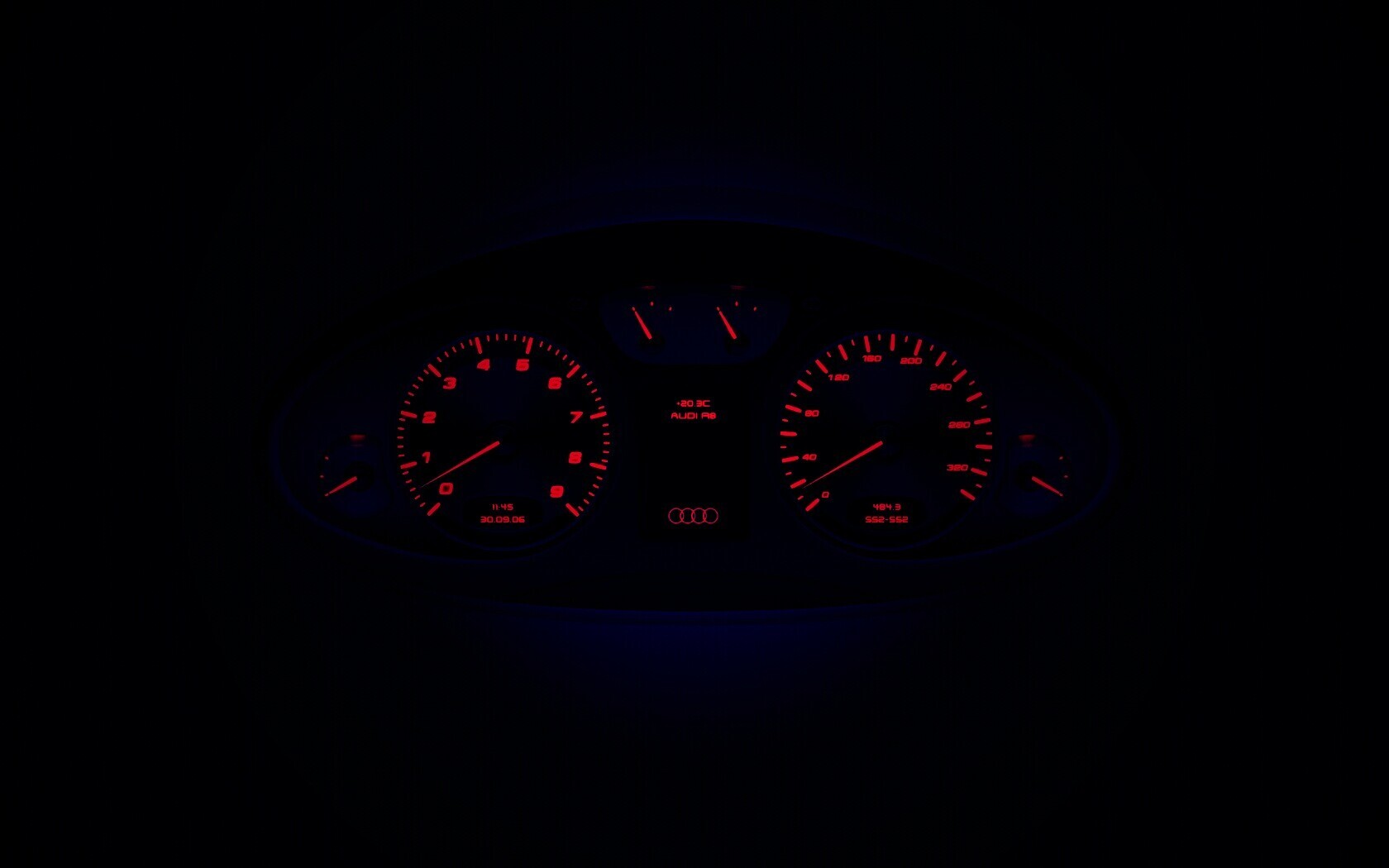 Приборная панель Audi обои