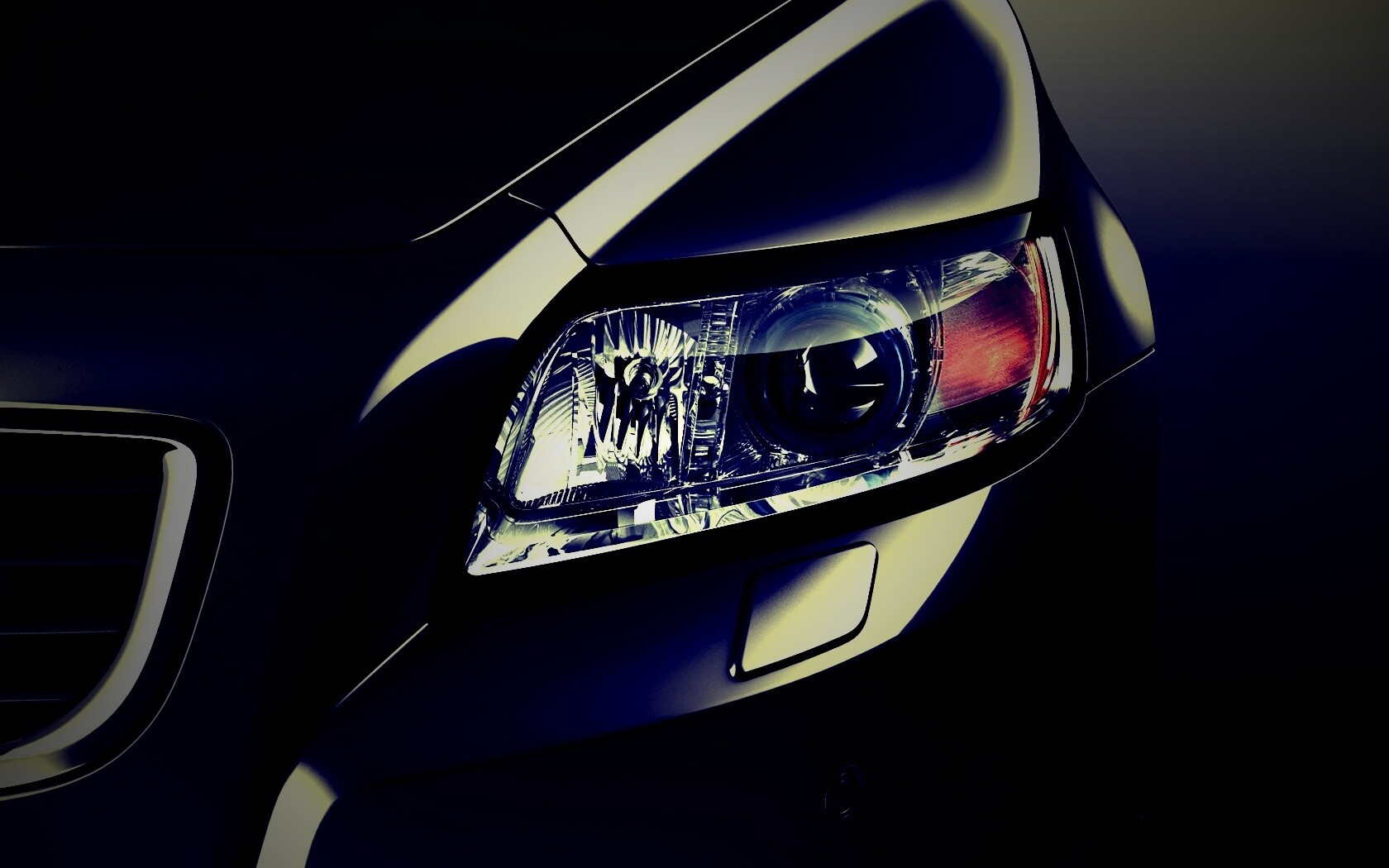 Автомобильная фара обои