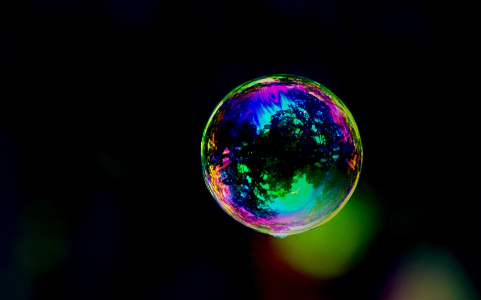 Мыльный пузырь обои