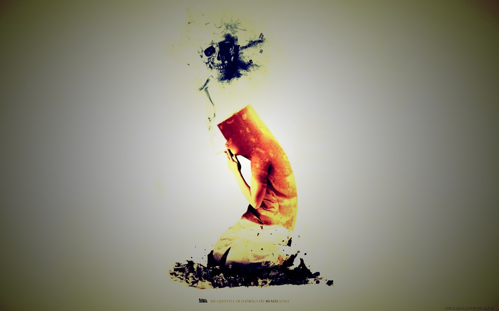 Твоя жизнь определяет твою смерть обои
