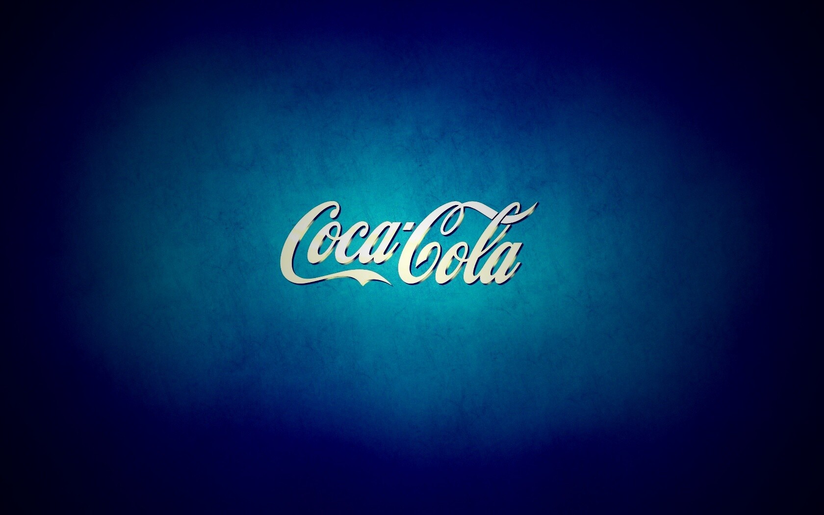 Синий логотип Coca-Cola обои