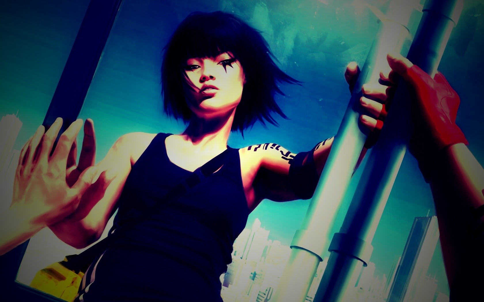 Faith из Mirrors Edge обои