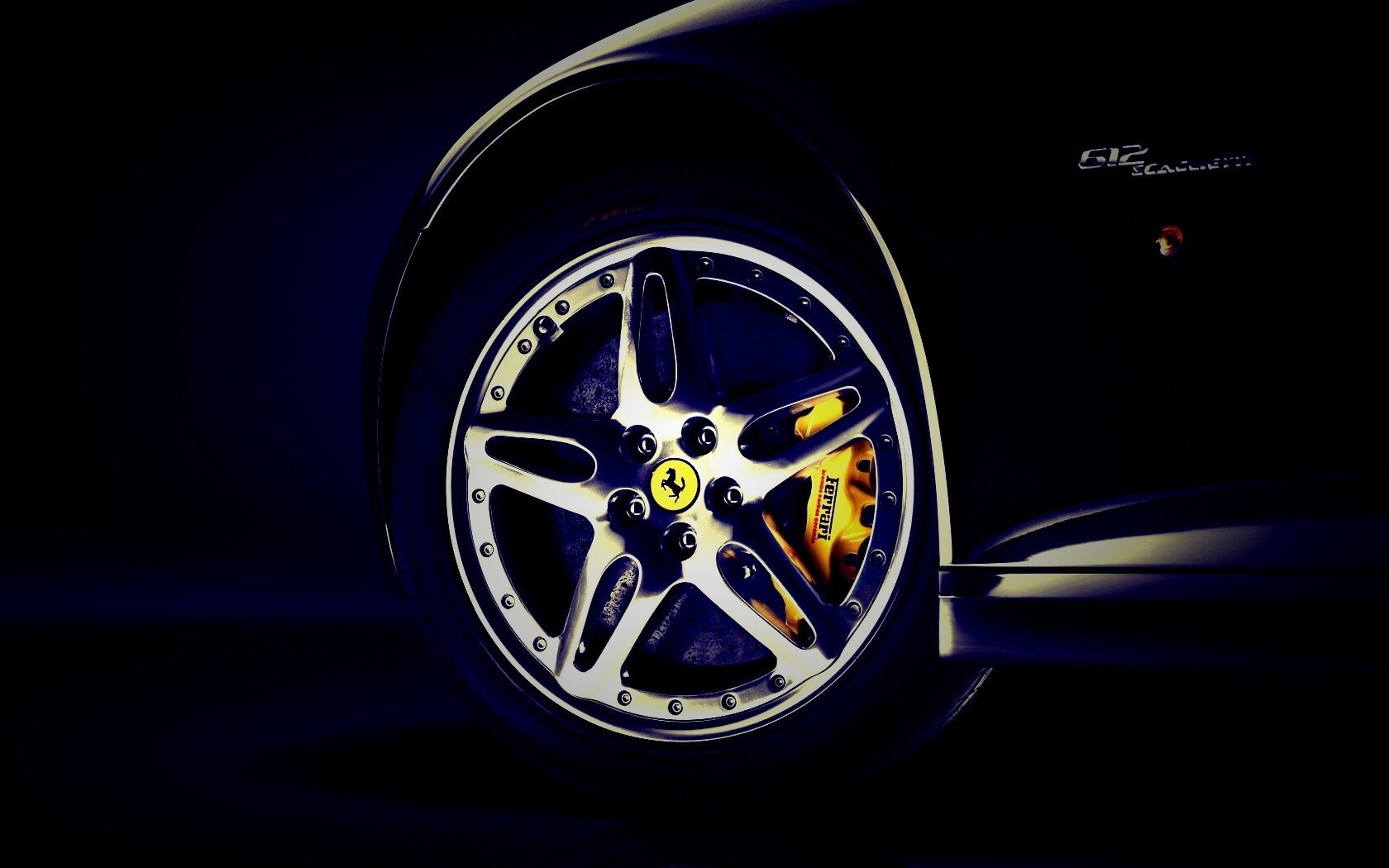 Колесо Scaglietti 612 обои