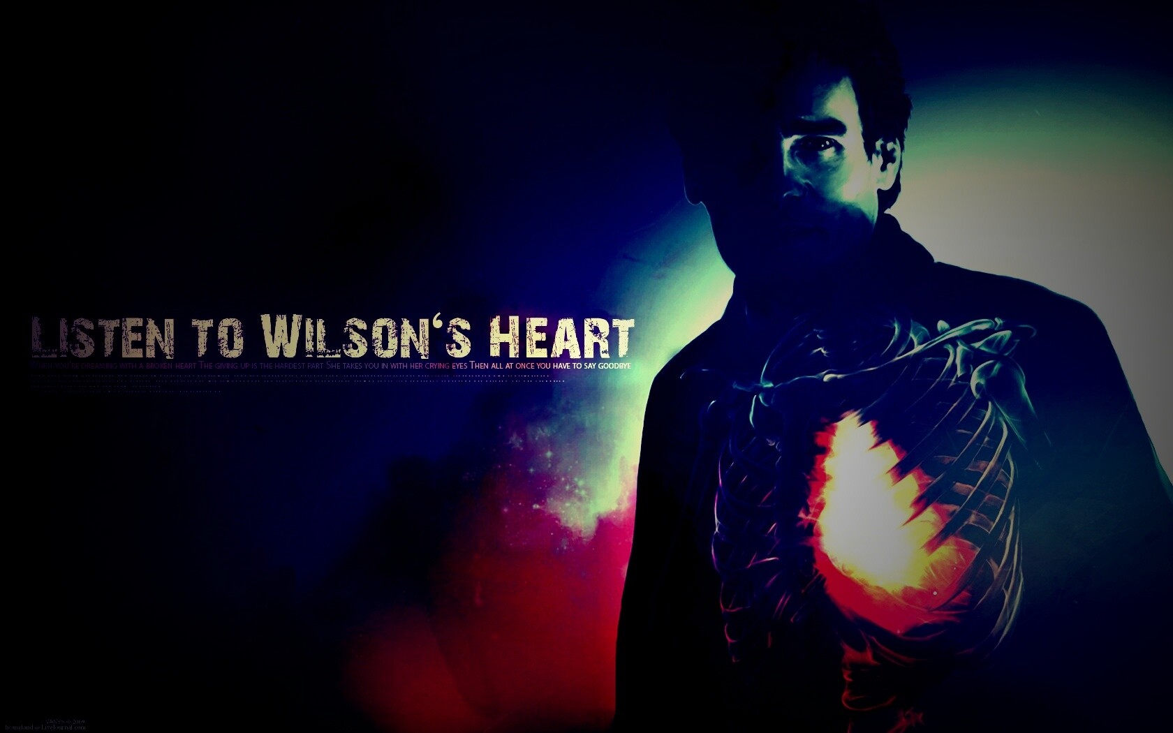 Слушая сердце Уилсона обои