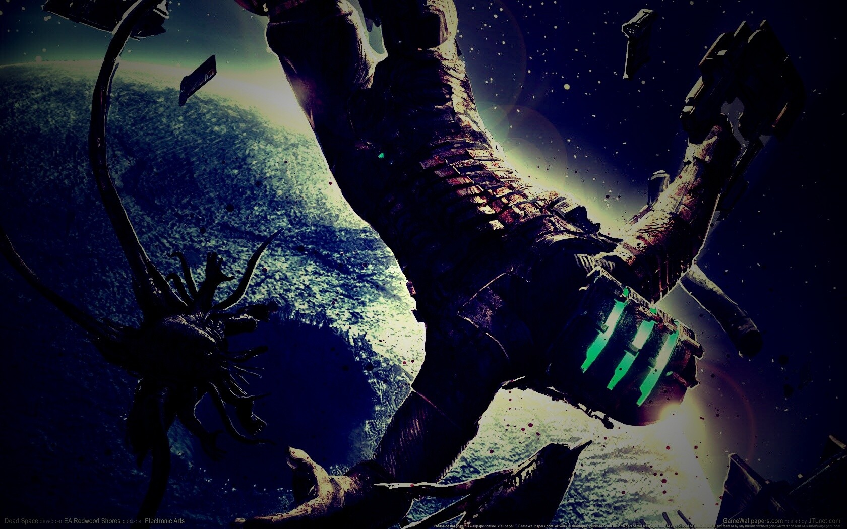 Айзек в космосе обои