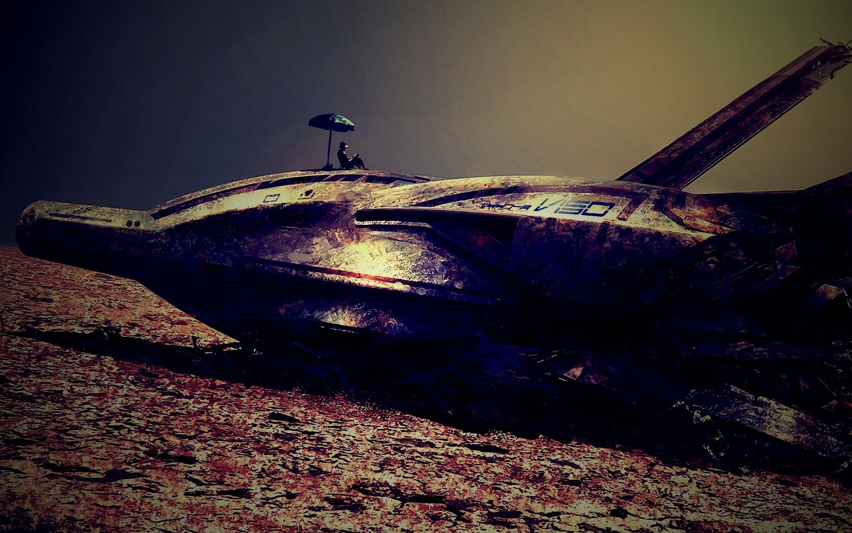Останки корабля обои