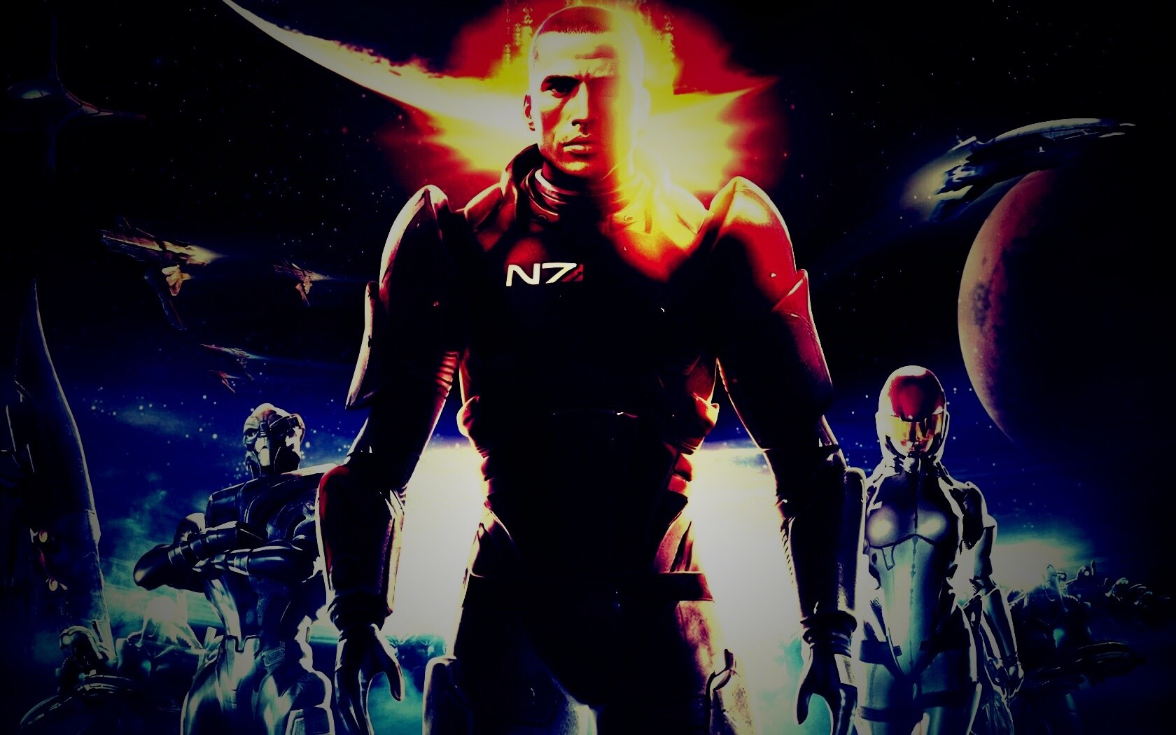 Mass Effect 1 обои
