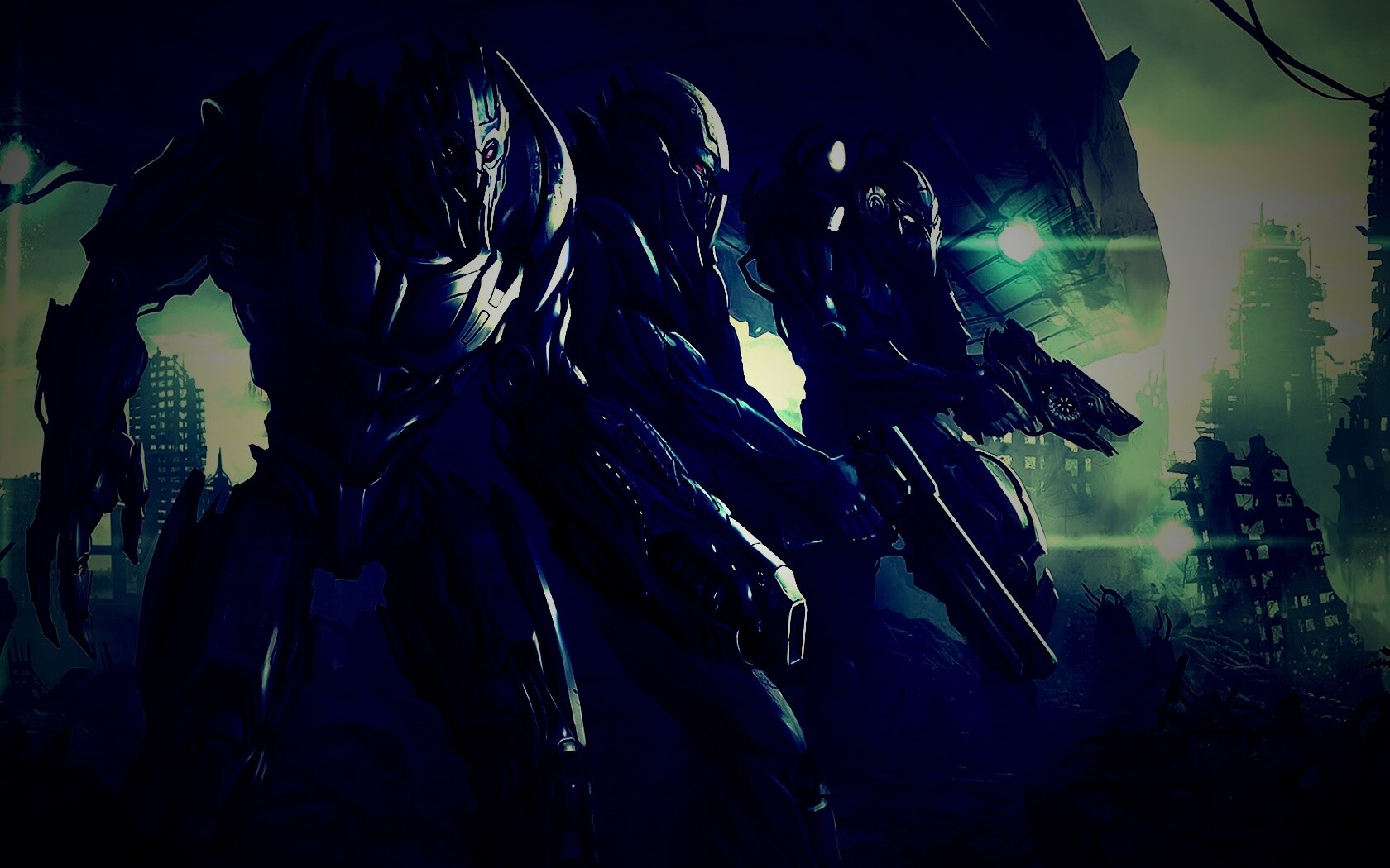 Нападение на землю обои