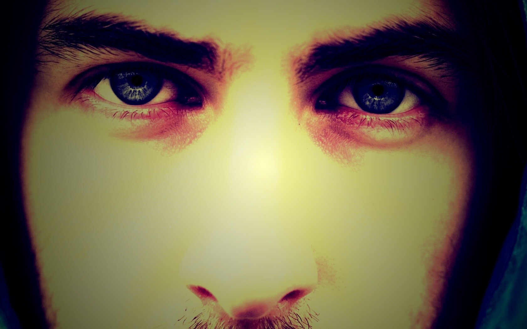 Выразительное лицо обои