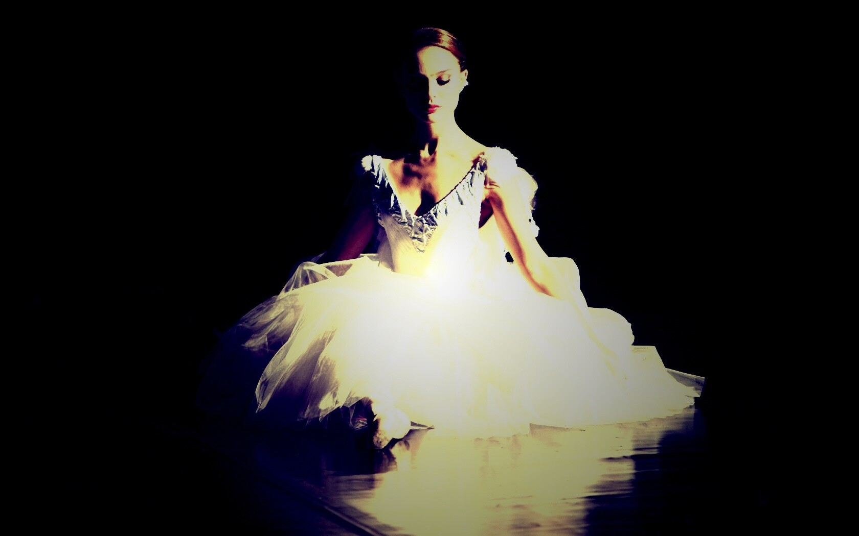 Черный лебедь обои