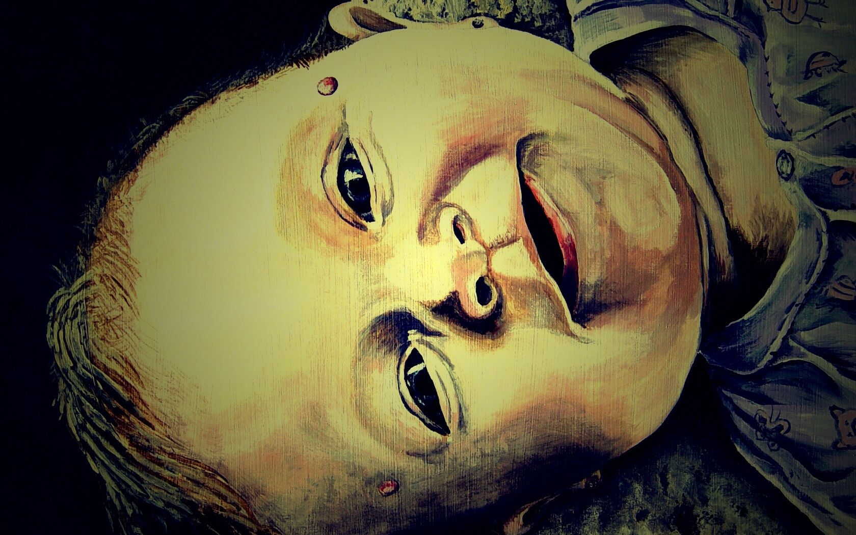 Портрет ребёнка обои