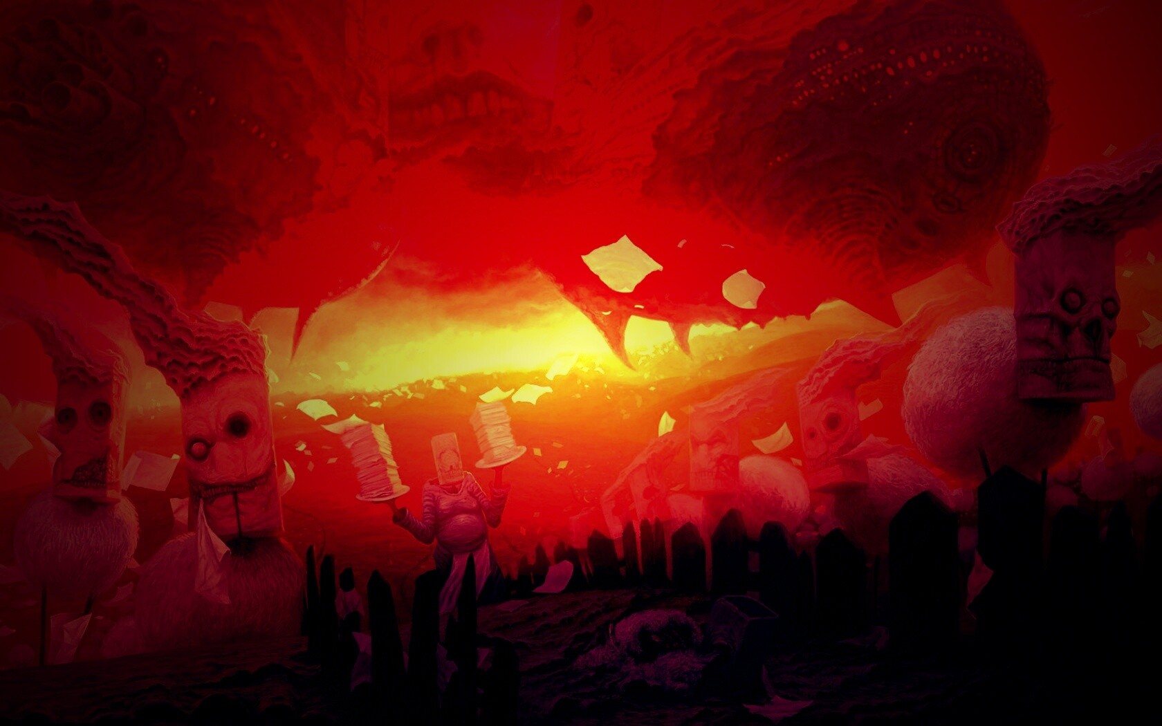 Ночной кошмар обои