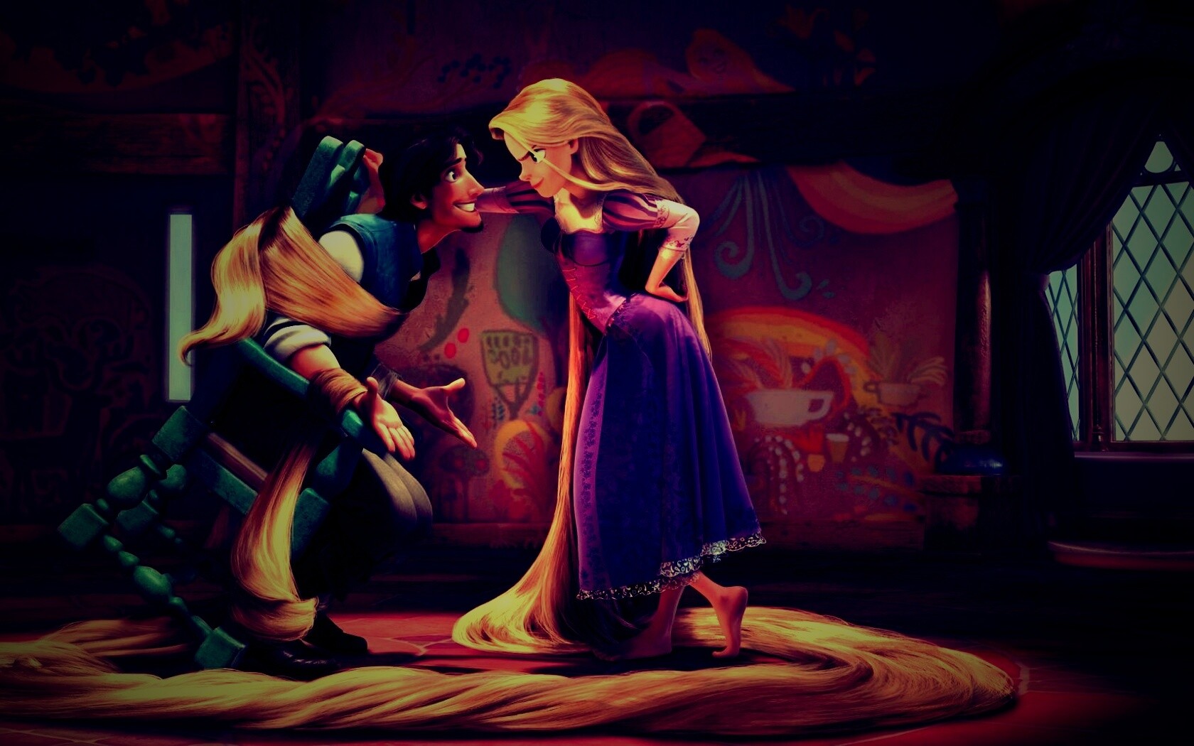 Рапунцель обои